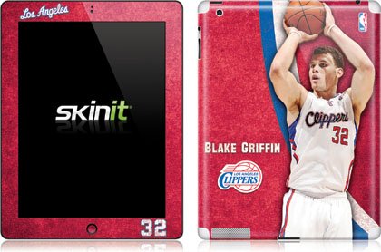 Skinit Los Angeles Clippers Blake Griffin #32 Action Shot Vinyl Skin for Apple New iPad