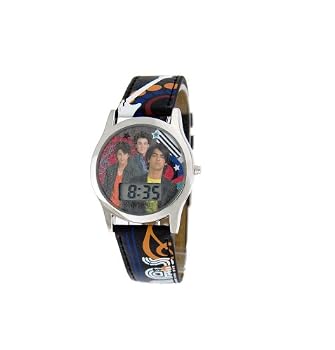 Disney Jonas Brothers Watch - Digital Leather Strap Watch #41553A