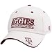 The Game Texas A&M Aggies White 3 Bar Stretch Fit Hat