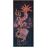 Chinese Dragon Bamboo Door Curtain