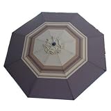 Bond 63853 9 Foot Decorative Vented Market Umbrella with Crank and Tilt