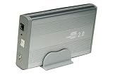Sabrent EC-STUS USB 2.0 Serial ATA Aluminum Hard Drive Enclosure Case (SILVER)