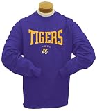 LSU Tigers Felt Applique Long Sleeve T-Shirt