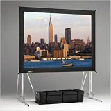 High Contrast Da-Tex Truss Fast Fold Complete Rear Projection Screen - 6' x 8' Size: 10' x 10'