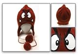 Nintendo Super Mario Bros. Goomba Brown Laplander Beanie Hat