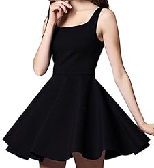 Cocktail Short Cotton/Linen Sleeveless Prom Dress/Party Dress/Mini Dress 