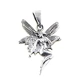 Sterling Silver Cute Fairy or Pixie Charm Pendant