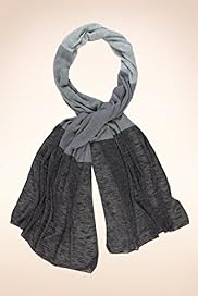 Autograph Metallic Striped Lightweight Scarf
