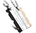 Stainless Steel Black&Gold "To Love You Is The Right Choice In My Life" Couples Pendant Necklace Set