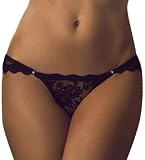 Besame Lace Sexy String Thong Black #SL4427 Made in Colombia