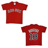 【セール!】マジェスティック Redsox 松坂ネーム&ナンバーTシャツ:ジュニア
