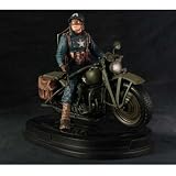 Captain America on Motorcycle Marvel Gentle Giant Statue (preOrder)