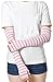 v28 women Arm Warmer and Uv Protection Stretchy Long Sleeve Driving Fingerless
