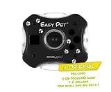 Produkt-Bild: Easypix EasyPet  Camcorder f&uuml;r Hunde und Katzen inkl. Halsb&auml;nder, 4GB MicroSD schwarz