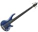 Cort Curbow 5-LPB 5-String Bass Guitar, Light Blue Finish