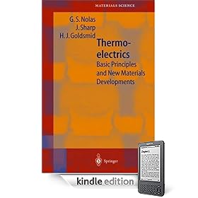 Thermoelectrics: Basic Principles and New Materials Developments
