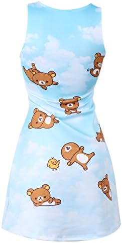 Japan LA Rilakkuma Sky Dress Sky Blue