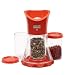 Kuhn Rikon Vase Spice Grinder, Red