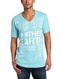 Calvin Klein Jeans Men's Mother Earth Short Sleeve V-Neck Tee
