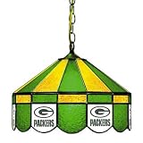 Imperial 18-4001 Green Bay Packers Stained Glass Pub Light Style: Swag
