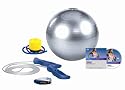 Bell Express 15 Cardio Kit with Jump Rope, 65cm Body Ball and Pump, Pedometer and Cardio Workout DVD