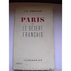 Paris et le d�sert fran�ais.