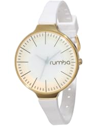 RumbaTime Womens 12412 Orchard 35MM Gold Snow Patrol Stylish-Modern Analog Watch
