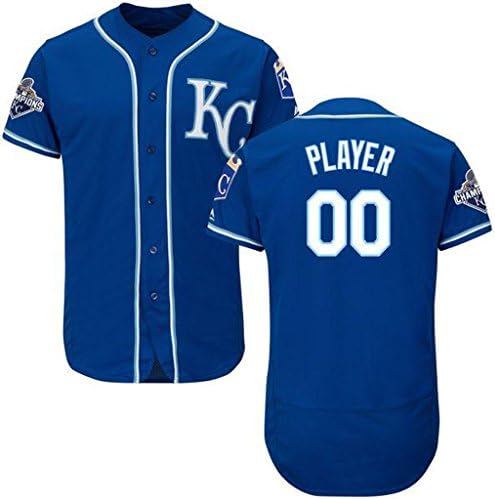 Man Kansas City Royals Customized-Blue Champions Jersey size 56
