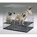 Midwest Puppy Playpen w/ 1/2" Grid 48L x 48W x 30H