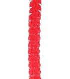 25mm Starflake Beads - 60PK/Red