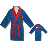 Superman Fleece Robe w/picture on front for Children