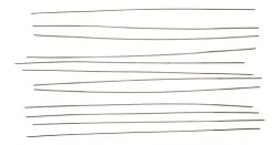 Delta 40-605 5" x 27 TPI Plain-End Scroll Saw Blades, Skip Tooth - 12 per Package