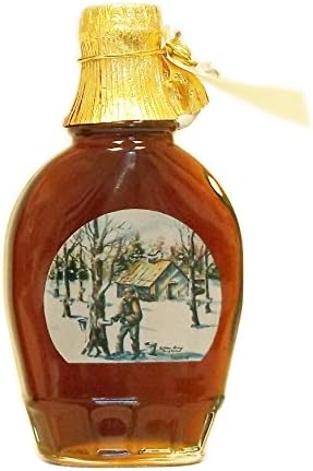 Ferguson Farms 100% Pure Vermont Maple Syrup, Grade A Medium, Tree Tapper Glass Bottle 250ml (8.45oz)