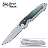 Ridge Runner Knife Lunar Folder Green