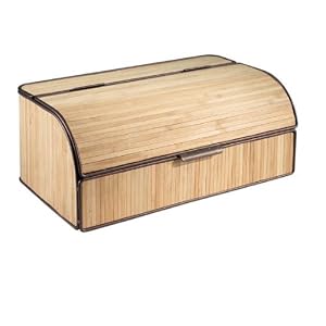 Formbu Large Bread Box (Bamboo) (7H x 18W x 10D) by InterDesign, Inc