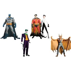 Batman and Son 5 Figure Set by DC Direct by