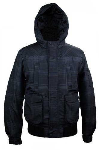 Jack & Jones Winterjacke New Boot Black Check, Größe:L Jack & Jones Winterjacke New Boot Black Check, Größe:L