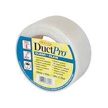 Cantech 38025 Clear DuctPro Tape, 48mm
