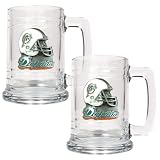 Miami Dolphins Set of 2 Beer Mugs