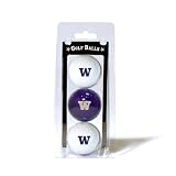 NCAA Washington 3-Pack Team Golf Balls