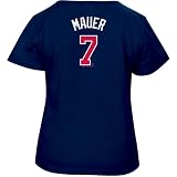 Joe Mauer Minnesota Twins Women's Name and Number Tee