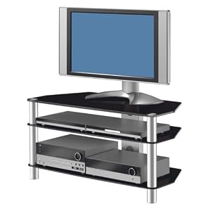 Vogels TV-Möbel AV-Schrank DTV110 Plasma/LCD/TV/DVD/Audio Schwarz