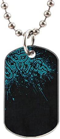 Razer Custom Personlized Round Dog Tag ID Necklaces pendant