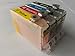 Brand F-INK@ T200 Full Refillable Ink Cartridge For Epson XP-100 XP-200 XP-300 XP-400 XP-310 XP-410 WF-2510 WF-2520 WF-2530 WF-2540 printers 4pcs