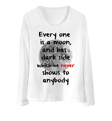 【ノーブランド品】 全9カラー レディース 長袖Tシャツ 【英語・メッセージ】