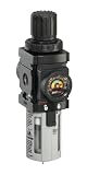 Ingersoll Rand P39124-600-VS 1/4-Inch Filter-Regulator Piggyback, Black/Gray