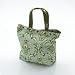 Aqua Saltbox Trellis Large Tote Bag
