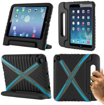 iPad Mini Case, CoverBot iPad Mini &amp; iPad Mini with Retina Display Kids Case Cover with Handle Stand BLACK Made From Tough EVA Foam (Package include a HandHelditems Sketch Stylus Pen)