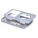 GEAR4 iVak Hard Shell Soft Feel Case For iPod Classic 80Gb - Silver