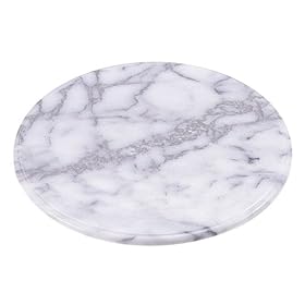 【クリックで詳細表示】大理石 回転台 D-3581： ホーム＆キッチン